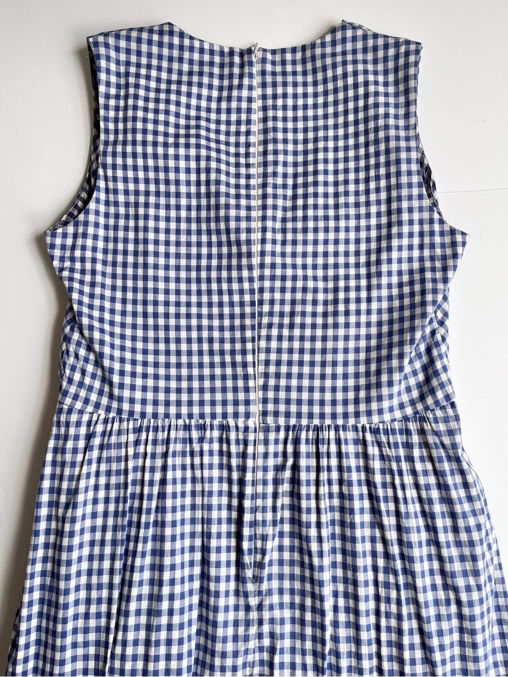 Shoshanna Mini Check Gingham Tie Gilroy Dress - Picture 9 of 11